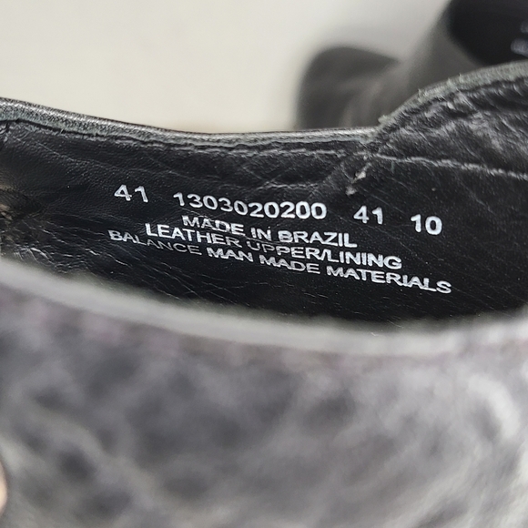 Dansko black leather studded clog, side snap. - Picture 8 of 9